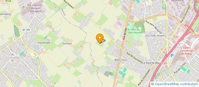 localisation de l'entreprise SCI A T C à RONCQ