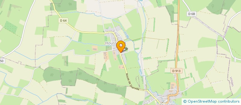 localisation de l'entreprise SCI A T C V  HOUSSEVILLE