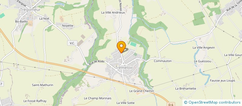 localisation de l'entreprise SCI A.T.T.  PORDIC