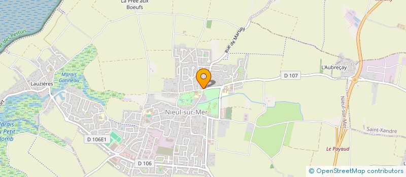 localisation de l'entreprise SCI A.T.T.  NIEUL-SUR-MER