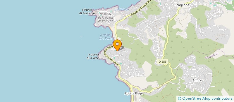 localisation de l'entreprise SCI A TAGLIU DI MARE à GROSSETO-PRUGNA