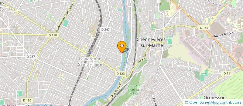 localisation de l'entreprise SCI A THEVENIN à SAINT-MAUR-DES-FOSSES