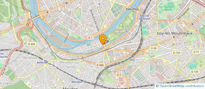 localisation de l'entreprise SCI A TRIBORD  ISSY-LES-MOULINEAUX