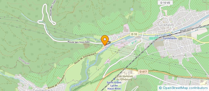 localisation de l'entreprise SCI A TURCKHEIM  TURCKHEIM