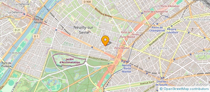 localisation de l'entreprise SCI A.V.N. -JACOB à NEUILLY-SUR-SEINE