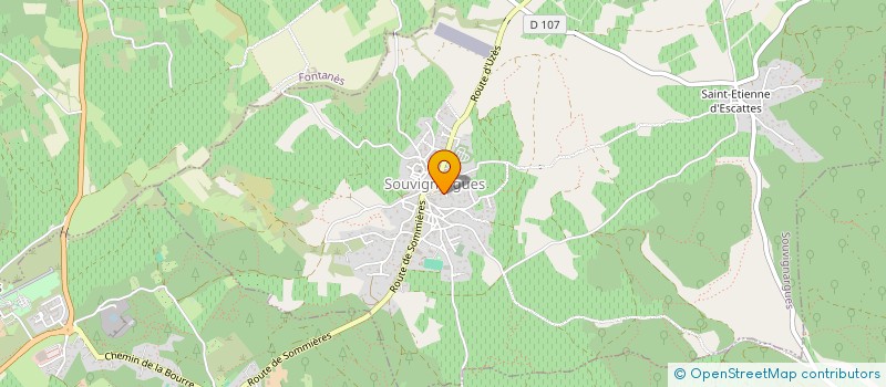 localisation de l'entreprise SCI A VALENTIN  SOUVIGNARGUES