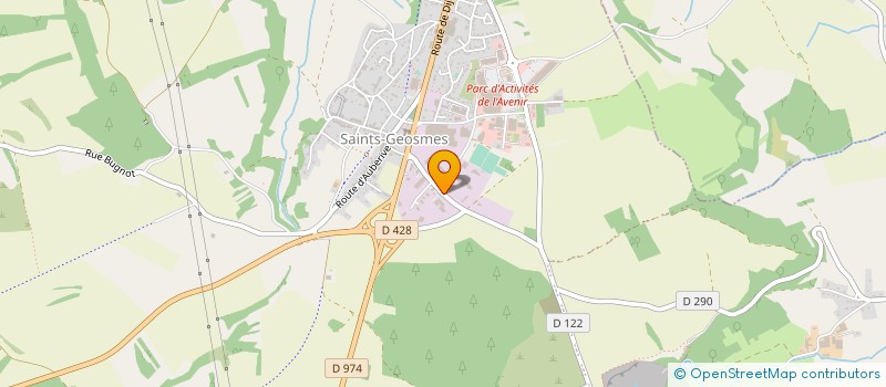 localisation de l'entreprise SCI A.Y.O. à SAINTS-GEOSMES