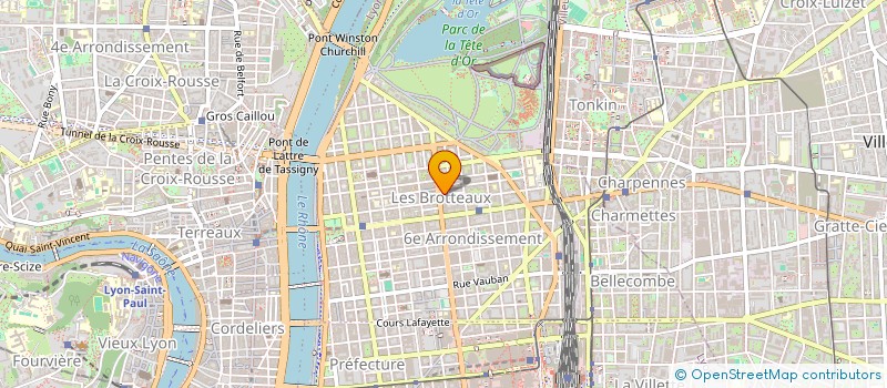 localisation de l'entreprise SCI A1B1 OFFICE  LYON