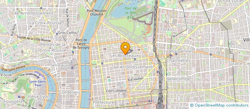 localisation de l'entreprise SCI A1B1 PALM BEACH  LYON