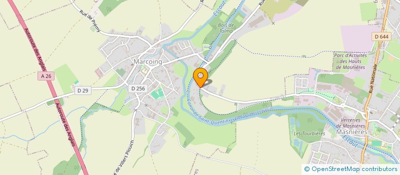 localisation de l'entreprise SCI A2 3  MARCOING