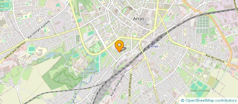 localisation de l'entreprise SCI A2 à ARRAS
