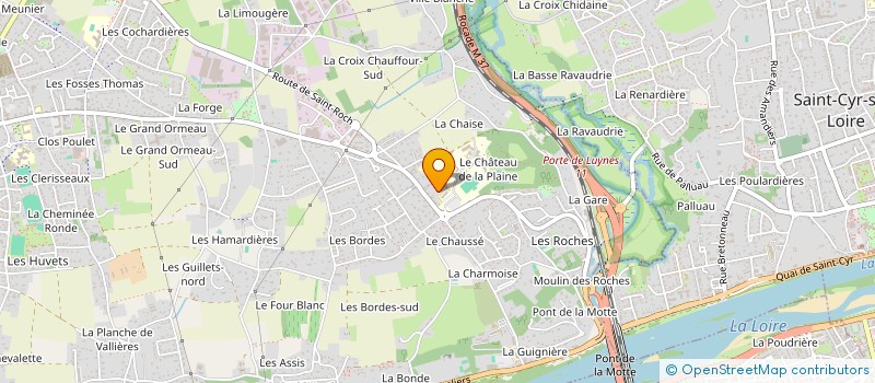 localisation de l'entreprise SCI A2 à FONDETTES