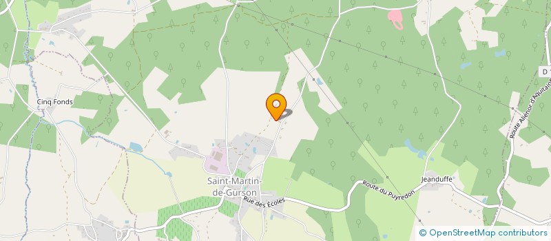 localisation de l'entreprise SCI A2 IMMO  SAINT-MARTIN-DE-GURSON