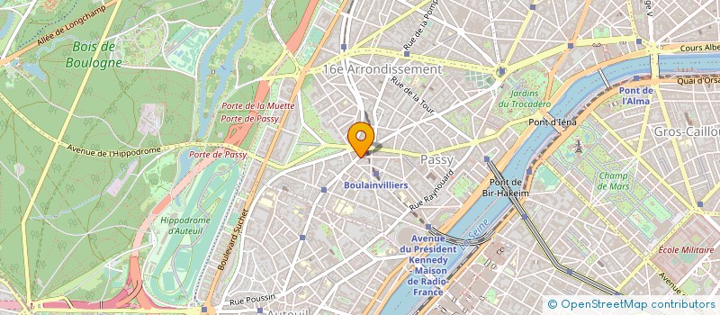 localisation de l'entreprise SCI A2B  PARIS