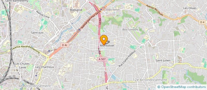 localisation de l'entreprise SCI A2BS à MARSEILLE