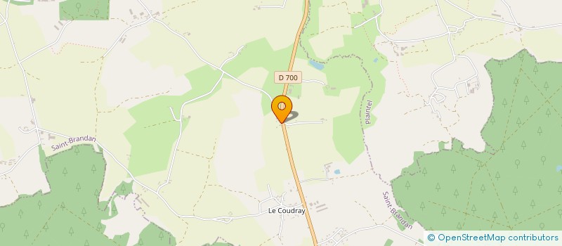 localisation de l'entreprise SCI A2C  SAINT-BRANDAN