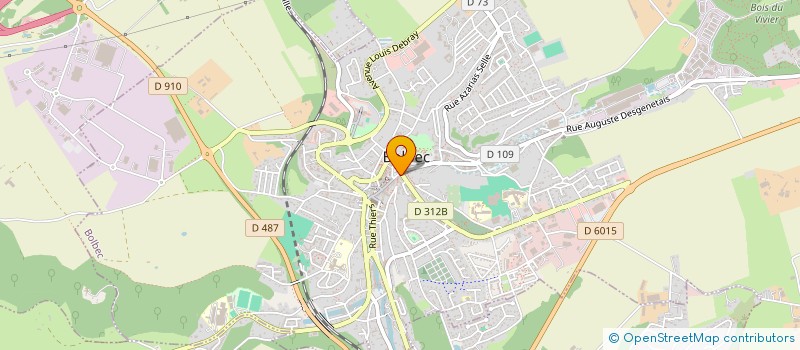 localisation de l'entreprise SCI A2C  BOLBEC