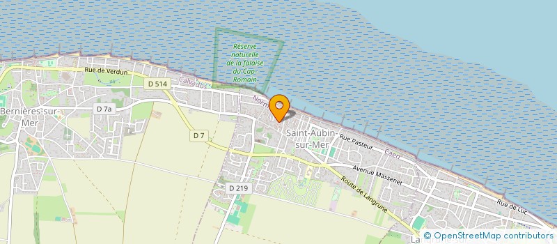 localisation de l'entreprise SCI A2D  SAINT-AUBIN-SUR-MER