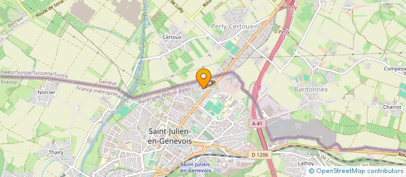 localisation de l'entreprise SCI A2E  SAINT-JULIEN-EN-GENEVOIS