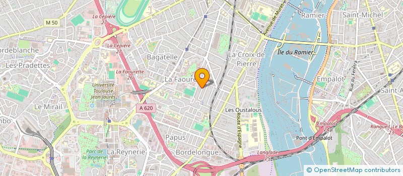 localisation de l'entreprise SCI A2FT à TOULOUSE