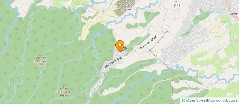 localisation de l'entreprise SCI A2G  SAINTE-ROSE