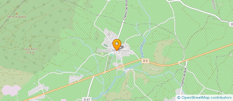 localisation de l'entreprise SCI A2G  SAINTE-VALIERE