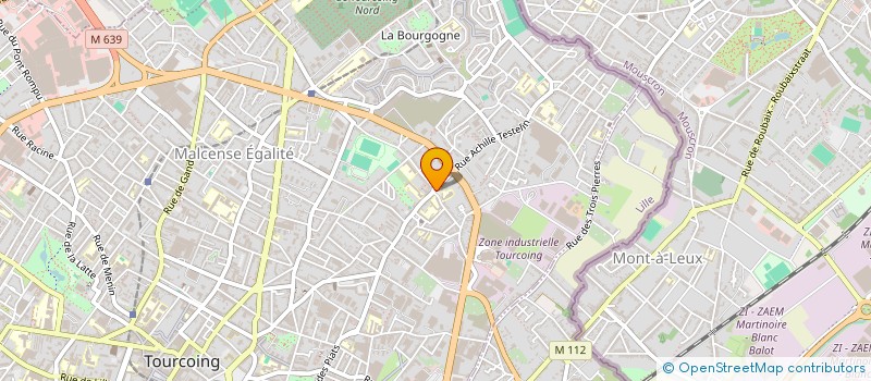 localisation de l'entreprise SCI A2I  TOURCOING