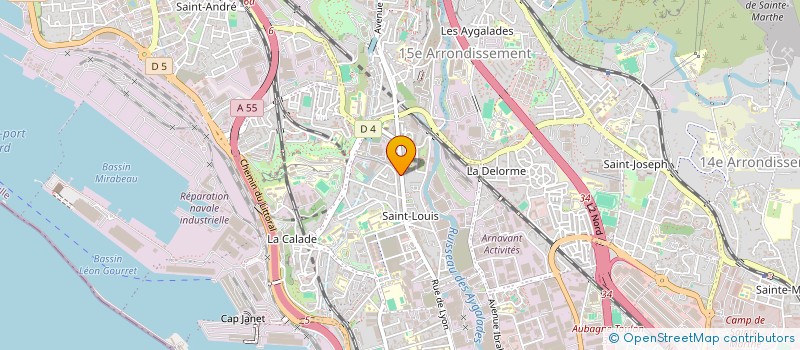 localisation de l'entreprise SCI A2I à MARSEILLE