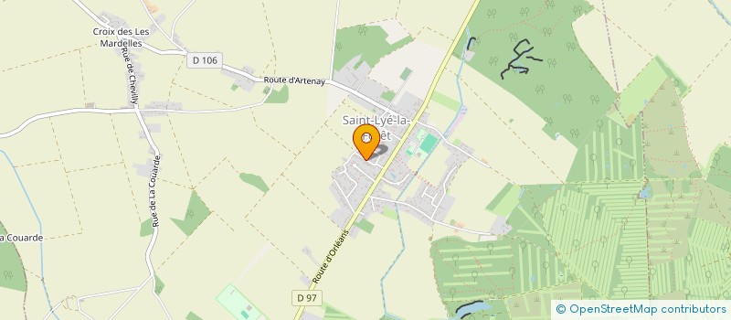 localisation de l'entreprise SCI A2J à SAINT-LYE-LA-FORET
