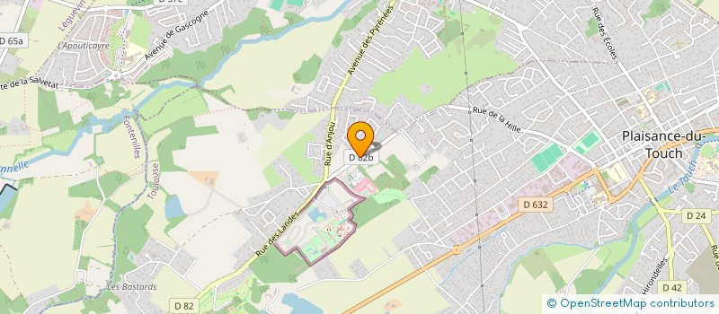 localisation de l'entreprise SCI A2L  PLAISANCE-DU-TOUCH