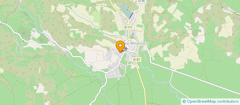 localisation de l'entreprise SCI A2L  LAURE-MINERVOIS