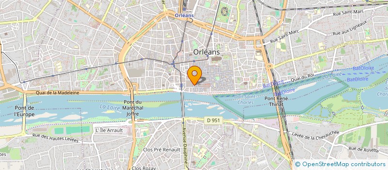localisation de l'entreprise SCI A2L FAMILY à ORLEANS