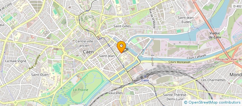 localisation de l'entreprise SCI A2L3S à CAEN