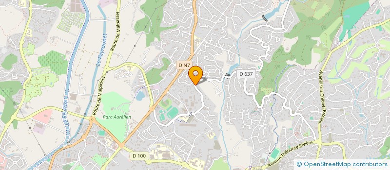 localisation de l'entreprise SCI A2M à FREJUS