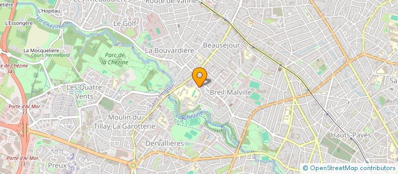 localisation de l'entreprise SCI A2MIMMO à NANTES