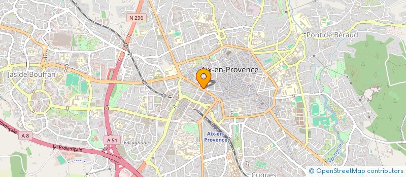 localisation de l'entreprise SCI A2PA à AIX-EN-PROVENCE