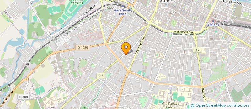 localisation de l'entreprise SCI A3 à AMIENS