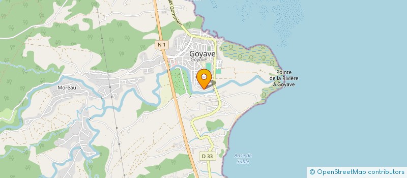 localisation de l'entreprise SCI A4  GOYAVE