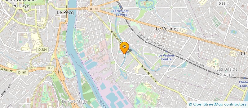 localisation de l'entreprise SCI A4 LE VESINET LES OEILLETS  LE VESINET