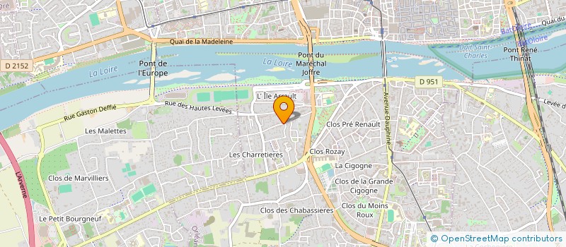 localisation de l'entreprise SCI A4M 45  ORLEANS