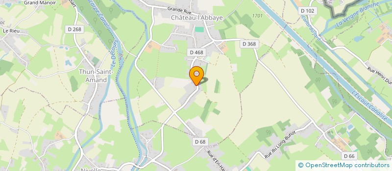 localisation de l'entreprise SCI A8  CHATEAU-L'ABBAYE