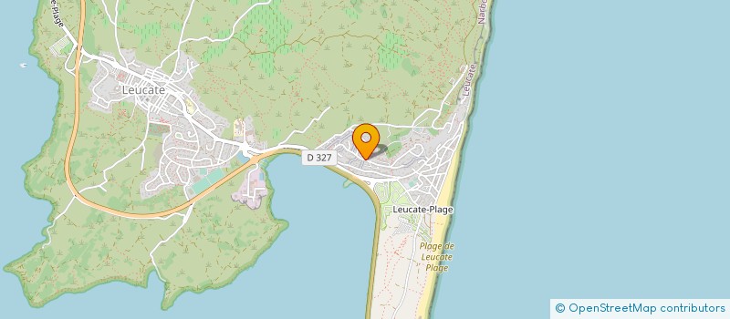 localisation de l'entreprise SCI AACLAUDIN à LEUCATE