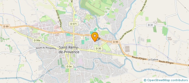 localisation de l'entreprise SCI AAL  SAINT-REMY-DE-PROVENCE