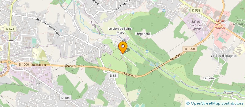 localisation de l'entreprise SCI AAM 2  DIRAC