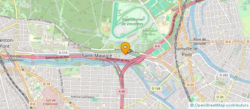 localisation de l'entreprise SCI AAM MONTREUIL V à SAINT-MAURICE
