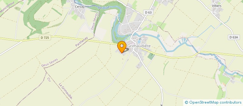 localisation de l'entreprise SCI AAMB  LA GRIMAUDIERE