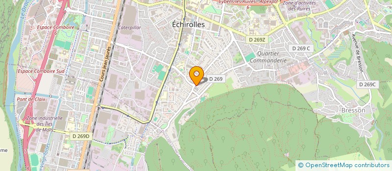 localisation de l'entreprise SCI AAPA  CHAMPAGNIER