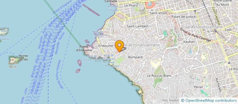 localisation de l'entreprise SCI AARON à MARSEILLE