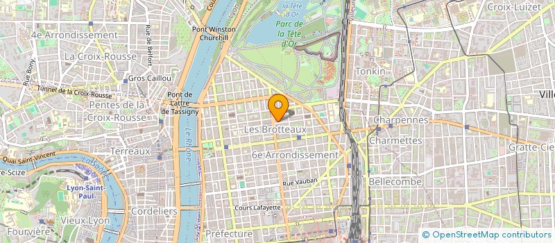 localisation de l'entreprise SCI AARON INVEST  LYON