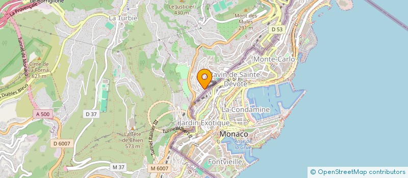 localisation de l'entreprise SCI AARS  BEAUSOLEIL